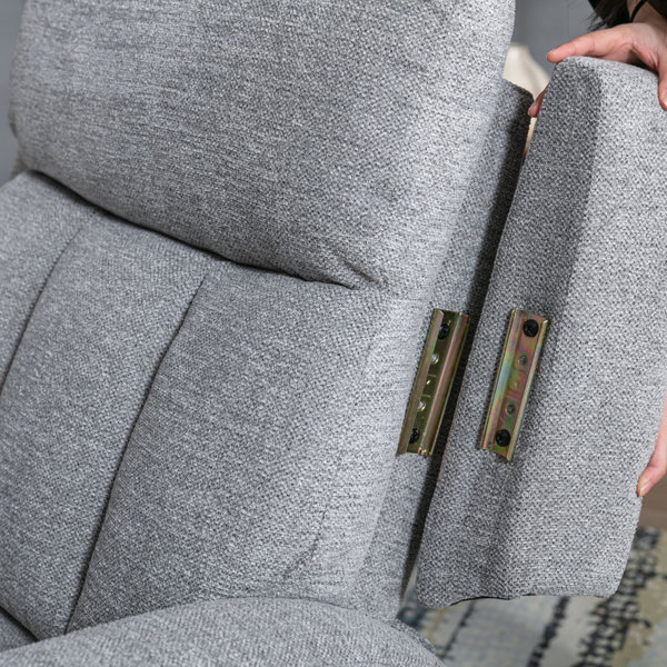 Bonzy Home 33.5"W Manual Massage Recliner Chair With Heating Function